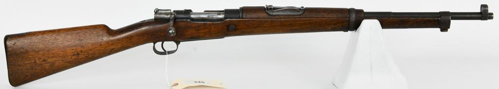 Spanish Oviedo Mauser Model 1916 Short Rifle 7X57: Up Next We Have a Oviedo Spanish Mauser Model 1916 Short Rifle Marked Fabrica De Armas Oviedo, Chambered in 7X57MM, Overall in Good Condition.