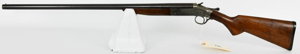 Iver Johnson Champion Single Shot 12 Gauge: Here we have a Vintage Iver Johnson Champion Single Shot 12 Gauge Shotgun. Barrel measures 30" with a front bead sight. Barrel Marked 12 Gauge Choke Bore Barrel and Lug Forged in one. Bore is in good 