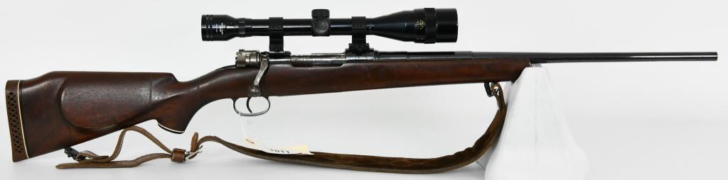 Czech VZ24 BRNO Sporter Rifle: Up Next We Have a Czech VZ24 BRNO Sporter Rifle I believe is Chambered in 7.92X57MM, Topped With a Tasco 10X40 Scope and Equipped With a Leather Padded Sling. Not C&R Eligible.