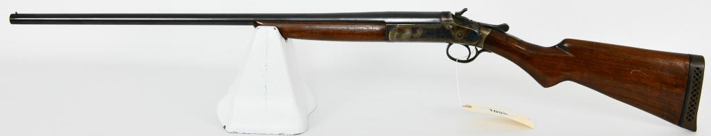 Iver Johnson Champion Single Shot 20 Gauge: Here we have an Early Iver Johnson Champion Single Shot 20 Gauge Shotgun. Beautiful Case Color Receiver, Barrel measures 28" with a front bead sight. Barrel Marked 20 Gauge Choke Bore Barrel and Lug F