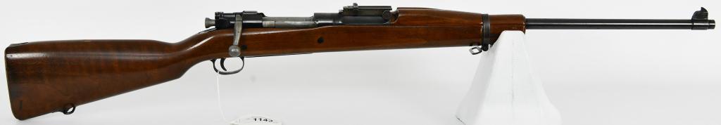 U.S. Springfield Model of 1903 Sporter .30-06: Up Next We Have a U.S. Springfield Model of 1903 Sporter Chambered in .30-06, Early Serial # 6610, Barrel Marked HS Ordnance Flaming Bomb, 7-44, Equipped With a Front Sight and Adjustible Rear, Stock 