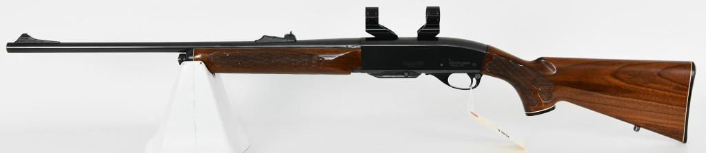 Remington Woodsmaster 742 .308 Semi Auto Rifle: Up Next We Have a Nice Remington Woodsmaster Model 742 Semi Auto Rifle Chambered in .308, Comes With One Magazine, Fixed Front Sight and Sliding Rear Sight, and Topped With a Set of High Rise See-Thru