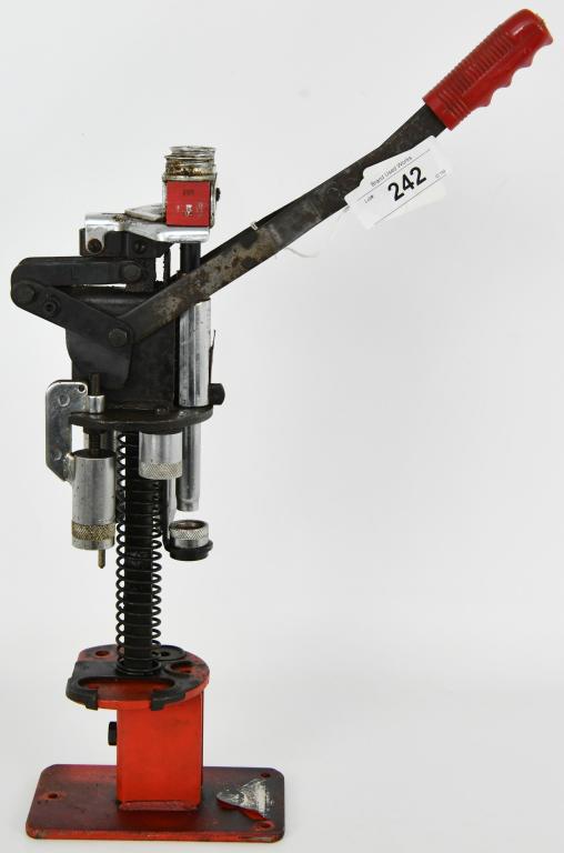 MEC 600 Jr Reloading Press: MEC is known for making high quality presses that will last. The 600 Jr. is MEC's popular single stage model and for good reason. This press is easy to operate and can turn out 6 to 8 boxes of shotshe