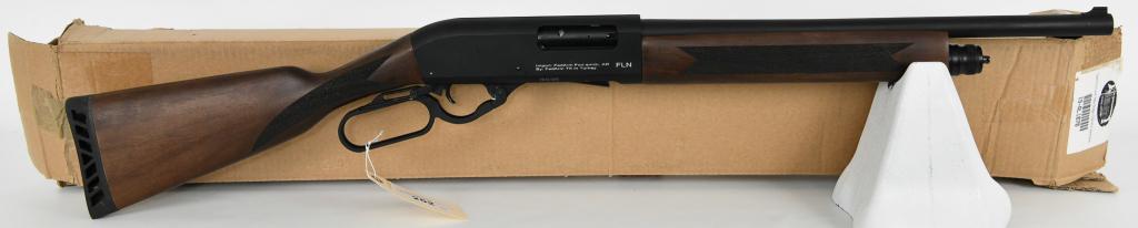 Brand New Fedarm FLN Lever Action 12 Ga Shotgun: Up Next We Have a Brand New Fedarm FLN Lever Action 12 Gauge Shotgun, 4+1, Recoil Pad, Front Sight, and Comes in The Factory Box.