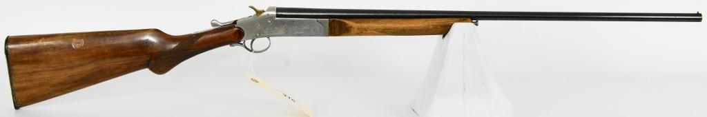 EIG Eibar Spain Single Shot .410 Gauge Shotgun: Up Next We Have a EIG Eibar Spain Single Shot Break Action .410 Gauge Shotgun, 26 3/8" Barrel, Front Bead Sight, Etched Hunting Scene, Overall in Good Vintage Condition.