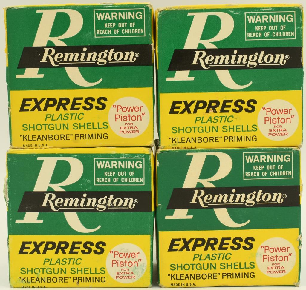 97 Rounds Of Remington 20 Ga Express Shotshells: 97 Rounds Of Remington 20 Ga Express Shotshells, 2 3/4" Kleanbore Priming Plastic Shotshells