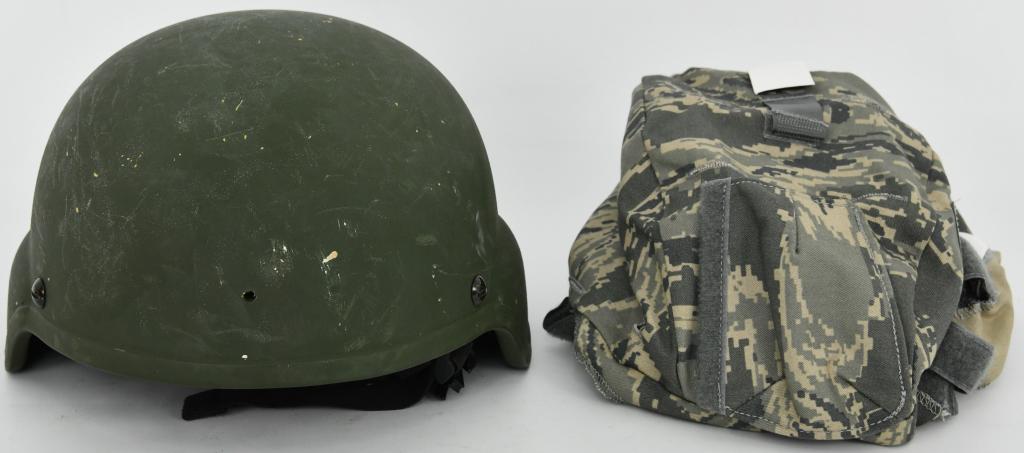 MSA Military Green Tactical Helmet Size X Large: MSA Military Green Tactical Helmet Size X Large Also Comes With Military Camo Helmet Netting Cover