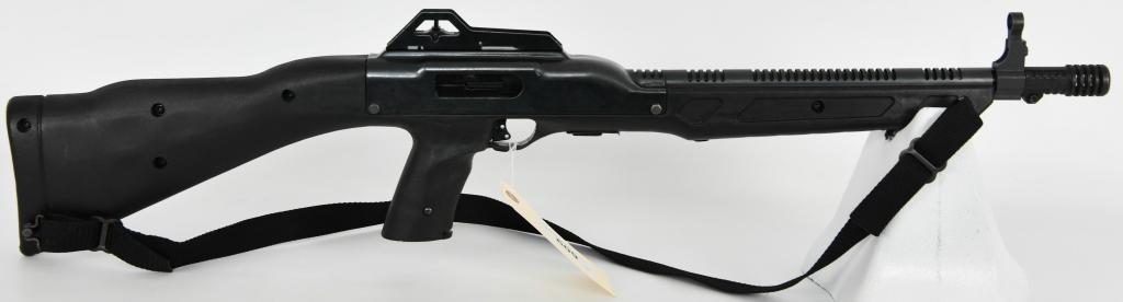 Hi Point Model 995 Carbine Rifle 9MM: Up Next We Have a Hi Point Model 995 Carbine Rifle Chambered in 9MM, It Comes With One Magazine, and a Nylon Sling. Flash Hider, Hooded Front Sight, and Adjustible Rear. Overall in Great Condition.