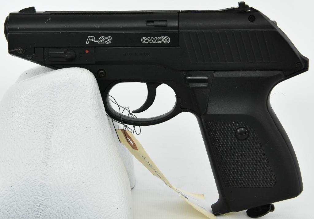 Gamo P-23 Co2 Powered BB Gun Pistol: Gamo P-23 Co2 Powered BB Gun Pistol, Made In Spain, Top Break BB Gun