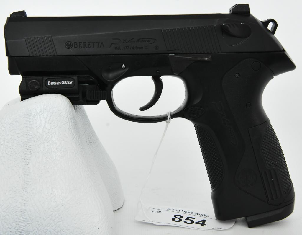 Beretta Px4 Storm Co2 Air Pellet Pistol: Beretta Px4 Storm Co2 Air Pellet Pistol, Comes With A Laser Max Laser , .177 Caliber / 4.5mm