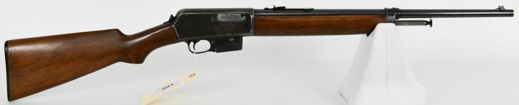 Winchester Model 1907 Chambered in .351: Here We Have a Winchester Self Loading Rifle Model 07 S.L. That is Chambered in .351. and Comes With One Magazine, and Dates to 1933, In all original configuration, Equipped WIth Front and Rear Sights
