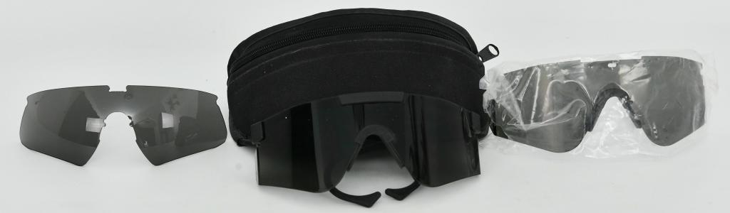 MSA Z87 R-1 Tinted Ballistic Safety Shooting: Glasses; MSA Z87 R-1 Tinted Ballistic Safety Shooting Glasses, Also Comes With Extra Lens, & Carry Case