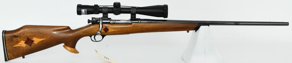 U.S. Remington Model 1903 Sporter Rifle: Up Next We Have a U.S. Remington Model 1903 Sporter Rifle Chambered in .30-06, With a Nice Monte Carlo Stock With Great Inlays, and Topped With a Nice Nikon BDC Long Range Hunting Reticle Scope With L