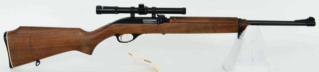 Marlin Model 99 M1 Semi Auto Rifle .22LR: Up Next We Have a Cool Vintage Marlin Model 99 M1 Semi Auto Rifle Chambered in .22, Tube Fed, These Were Made from 1966-1979, Overall in Excellent Condition and Topped With a Tasco 4X15 Scope.