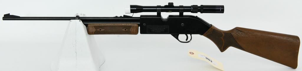 Crosman Power Master 760 .177 Repeater: Up Next We Have a Crosman Power Master 760 .177 Repeater Rifle, Topped WIth a Bushnell Scope. Untested.