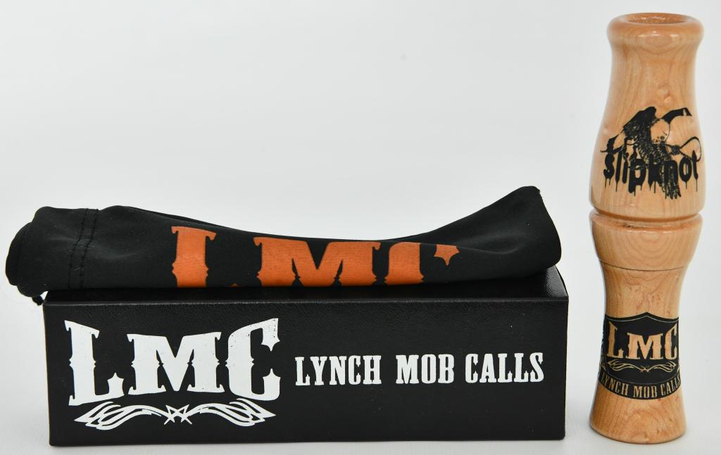 Brand New LMC The Slip Knot Maple Goose Call: Up Next We Have a Brand New LMC The Slip Knot Maple Goose Call, NEW Deep, broke-in Super Gut system • Re-designed internal profile • Resonance of wood produces a rich and deep goose sound • Shav