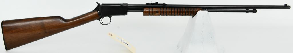 Rossi Interarms Model 62 SA Pump Action .22 LR: Up for auction is Rossi Interarms Model 62 Takedown SA Pump action Rifle chambered in the .22 short, long, and long rifle, The barrel measures 23", has the front sight and rear adjustable sight, Check