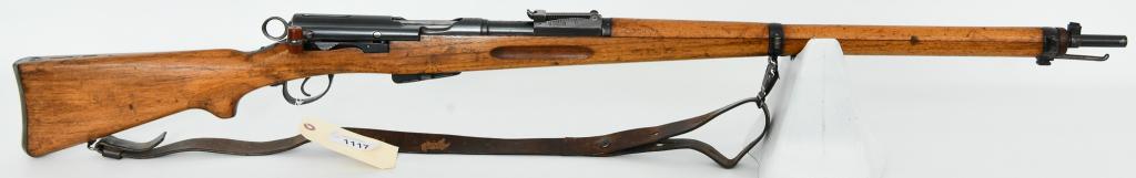 Schmidt-Rubin Bern K11 Straight Pull Rifle 7.5x55: Up Next We Have a "P" Series K11 M1911 Schmidt-Rubin Bern Straight Pull Rifle Chambered in 7.5X55 Swiss, Matching Numbered and in Excellent Condition, Strong and Vivid Cartouche Markings, and Added Pi
