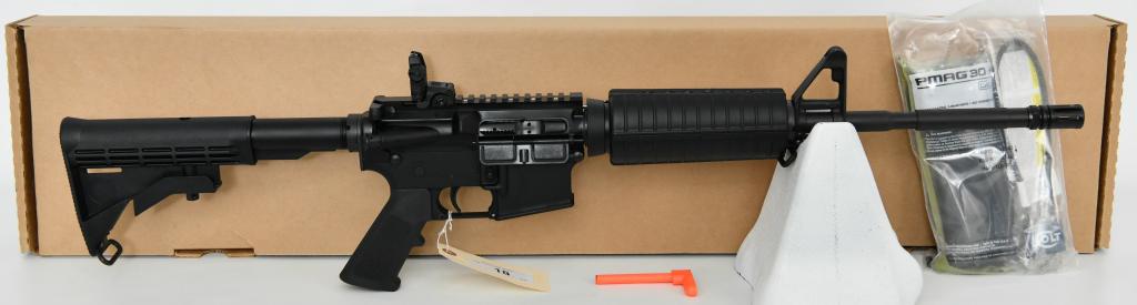 Brand New Colt M4 Carbine 5.56 NATO AR-15 Rifle: Up Next We Have a Brand New Colt CR6920 M4 Carbine 5.56 NATO AR-15 Rifle, It Comes in The Factory Colt Box With Paperwork, Lock, and Magazine. More From The Internet Below: The civilian model 6920 is 