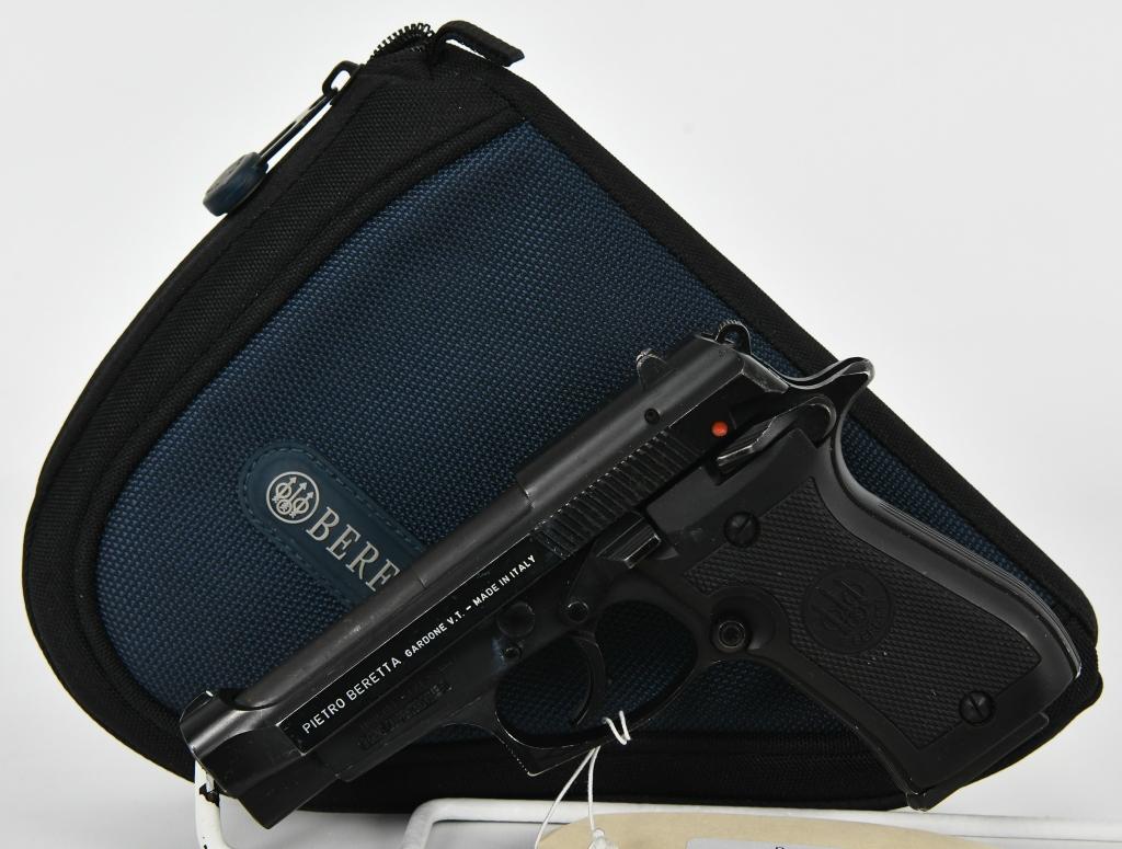 Beretta Model 85F Cheetah Semi Auto Pistol .380: Up Next We Have a Beretta 85F Cheetah Semi Auto Pistol Chambered in .380 ACP, and Comes WIth One Magazine, It’s basically a mini M92F chambered in .380 ACP or 9mm short. Overall in Great Pre-owned C