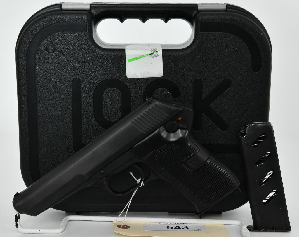 CZ 52 Tokarev Semi Auto Pistol 9MM: Up Next We have a CZ 52 Tokarev Semi Auto Pistol Chambered in 9MM, It Comes With Two Magazines and In Excellent Condition. CAI Import. Brno Czech Model 52 Pre-war Ceskoslovenská zbrojovka, akc.spol. 