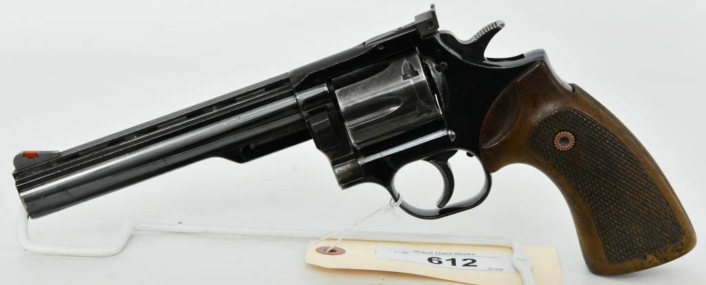 Dan Wesson Model 15 Revolver .357 Magnum: Up Next We Have a Nice Dan Wesson Model 15 Revolver Chambered in .357 Magnum, 6" Vent Rib Barrel, Red Ramp Front Sight, Adjustible Rear, Smooth Trigger, and Grooved Hammer, Wood Grips, and in Overall 