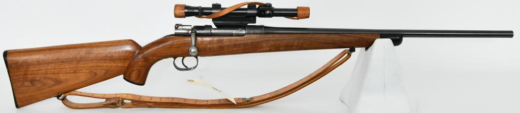 Mauser Model 1905 Sporter Rifle .308 Win: Up Next We Have a Mauser Model 1905 Bolt Action Sporter Rifle Chambered in .308 Win, Equipped With a 22" Barrel, Leather Sling, and Topped With a Weaver J2.5 El Paso Scope on a Side Mount. Overall in 
