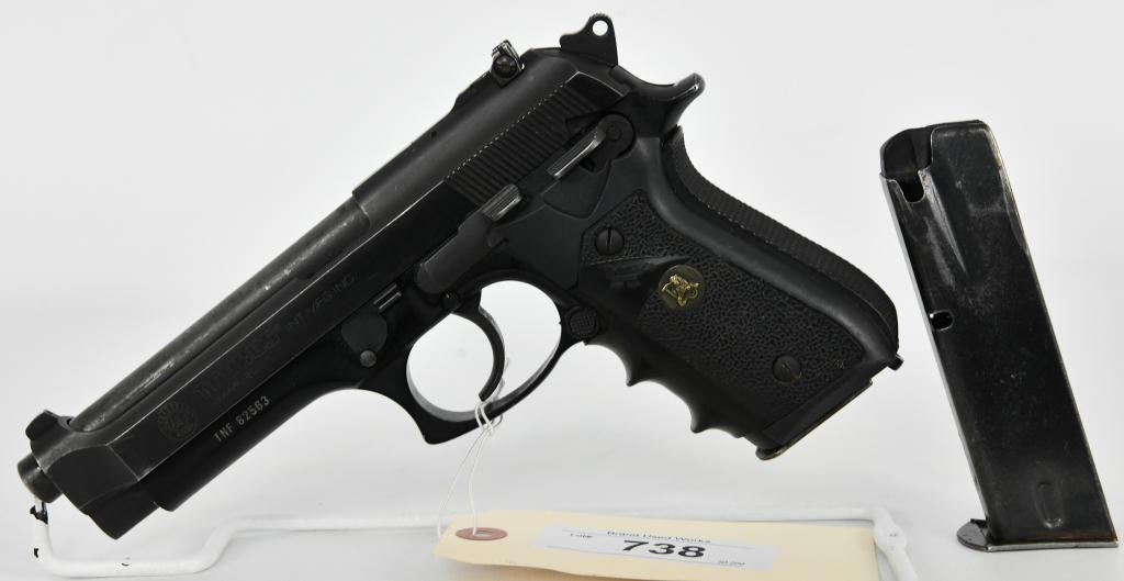 Taurus PT 99 AF 9MM Semi Auto Pistol: Up Next We Have a Taurus PT 99 AF Semi Auto Pistol Chambered in 9MM and Comes With Two Magazines, Wrapped in Pachmayr Finger Grips, In Overall Good Pre-owned Condition.