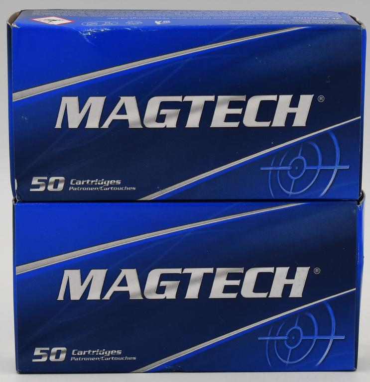 100 Rounds of Magtech 9mm Luger Ammunition: 100 Rounds of Magtech 9mm Luger Ammunition, 115 Grain Full Metal Jacket, This Magtech 9mm Luger ammunuition features a full metal jacket projectile for improved accuracy and reliability in a variety o