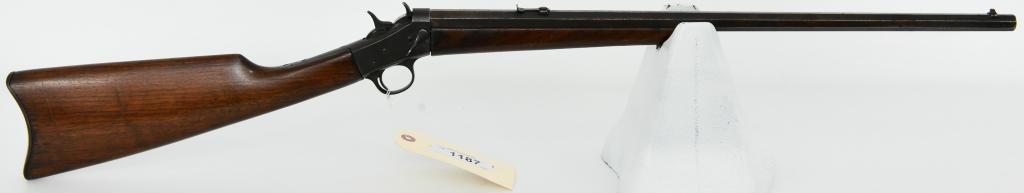 Remington Takedown No. 4 Rifle .32 Rimfire: Up Next We Have an Old Remington Takedown No. 4 Rifle Chambered in .32 Short or Long Rimfire. It Has a 22" Octagon Barrel, Front and Rear Sights, and a Cresent Metal Buttplate, Still Some Rifling Pres