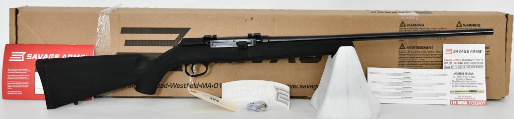 Savage Arms A17 Semi Auto Rifle .17 HMR: Up next is a Savage Arms A17 Rifle chambered in .17 HMR in the factory box with paperwork, etc. More from internet below: Savage Model A17 .17 HMR Semi Auto Rimfire Rifle 10 Rounds 22" Barrel Syntheti