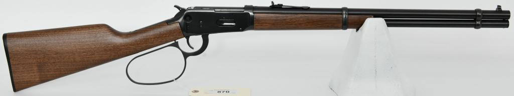Winchester Model 94 AE Large Loop Saddle Ring .357: Up Next We Have a Winchester Model 94 AE Large Loop Saddle Ring Carbine Chambered .357 Magnum, 20" Barrel, Open Front and Adjustible Rear Sights, Smooth Walnut Stock, Hammer Safety, Serial # 6272739, 