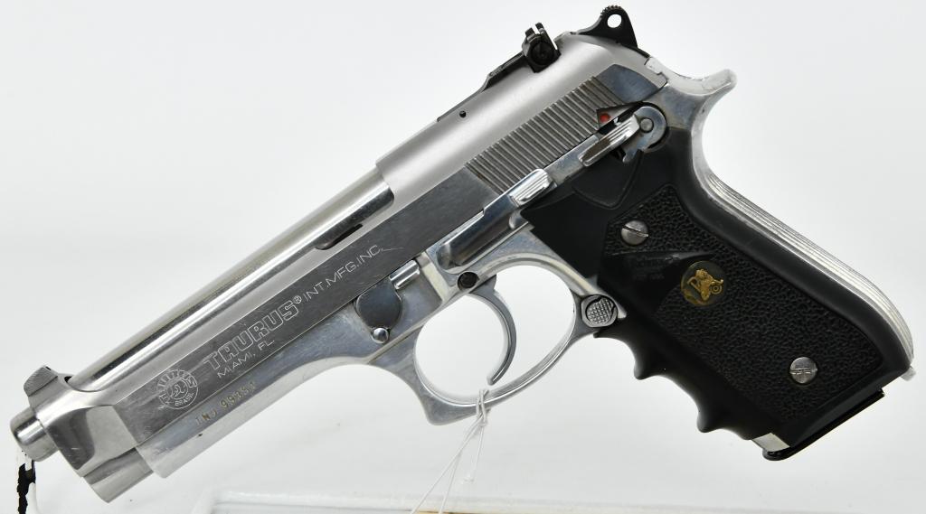 Taurus PT 99 AFS 9MM Semi Auto Pistol: Up Next We Have a Taurus PT 99 AFS Semi Auto Pistol Chambered in 9MM and Comes With One Magazine, Wrapped in Pachmayr Finger Grips, In Overall Good Pre-owned Condition.
