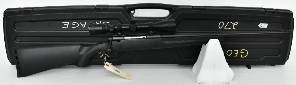 Savage Arms Axis Bolt Action Rifle .270 Win: Up Next We Have a Savage Arms Axis Bolt Action Rifle Chambered in .270, Detachable Magazine, Accu-Trigger, and Topped With a Bushnell 3-9X40 Scope With Flip-up Lens Covers, and Comes in a Plano Gun Gu