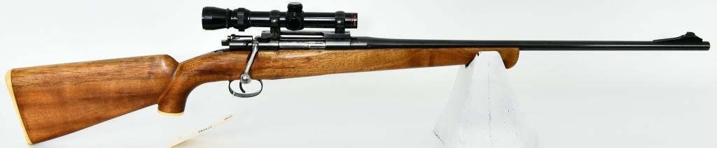 Spanish Mauser Modelo 1893 Sporter Rifle .300 SVG: Up Next We Have a Spanish Mauser Modelo 1893 Sporter Rifle Chambered in .300 Savage, 23" Barrel, and Topped With a Simmons 1X-4X20 Scope, Overall in Great Sporter Condition.