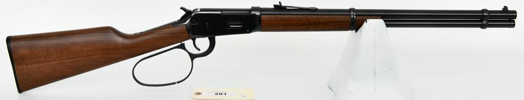 Winchester Model 94AE Large Loop Saddle Ring .45: Up Next We Have a Winchester Model 94 AE Large Loop Saddle Ring Carbine Chambered .45 Colt, 20" Barrel, Open Front and Adjustible Rear Sights, Smooth Walnut Stock, Hammer Safety, Serial # 6245907, App