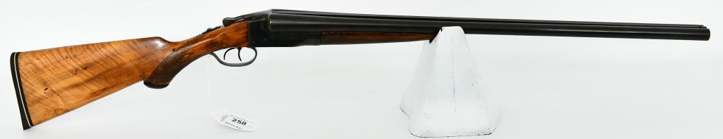 1920 Ithaca Flues Side By Side 12 Gauge Shotgun: Up Next We Have a 1920 Ithaca Flues Side By Side Shotgun Chambered For 12 Gauge, With Pointer Scene on Both Sides, Receiver Marked Ithaca Gun Co. Ithaca N.Y., 28" Solid Rib Barrels Marked Smokeless Po