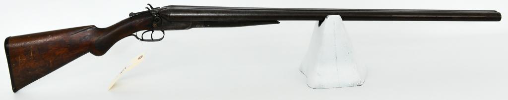 Antique 1887 Ithaca Gun Co Baker Shotgun 10 Gauge: Up Next We Have an Antique Ithaca Gun Co Baker Side By Side Shotgun Chambered in 10 Gauge, Serial #5315 Dates it to 1887, 32" Solid Rib London Twist Barrels, Bores Dark & Dirty With Some Pitting, Doub