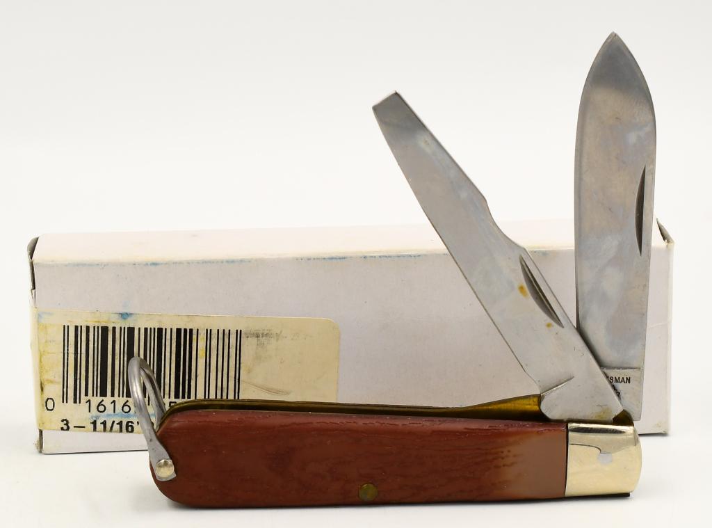 Vintage Craftsman USA 2 Blade Folding Pocket Knife: Vintage Craftsman USA 2 Blade Folding Pocket Knife, 95237 Marked On Blade, Knife Appears in Overall Excellent Condition , Measures 3 3/4" Closed