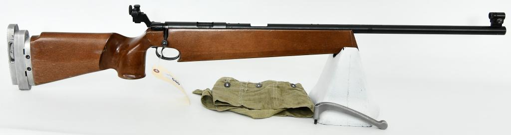 Scarce Remington M540XR Target Rifle .22 LR: Up Next We Have a Scarce Remington Model M540 XR Target Rifle chambered in .22 LR, 26" Heavy Target Barrel, and Equipped With Hooded Front Sight and a Redfield Diopter Sight. Adjustible Buttstock, and
