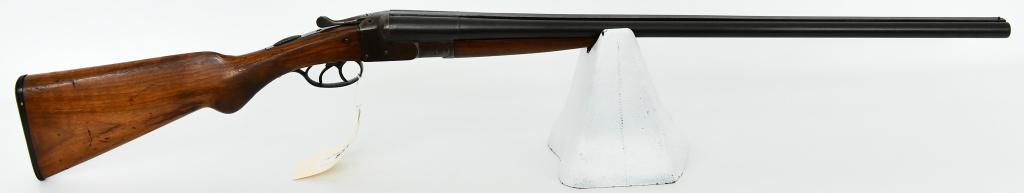 NR Davis & Sons Ajax Side by Side 16 Gauge Shotgun: Up Next We Have an Old N.R. Davis & Sons Ajax Side by Side Shotgun Chambered For 16 Gauge, Serial D 9213, So Guessing it is a D Grade, Double Triggers, With 28" Solid Rib Barrels and Front Bead Sight,