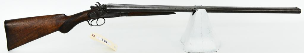 Sam Holt Arms Co. 12 Gauge Hammer Shotgun: Up Next We Have a Sam Holt Arms Co. Side By Side Hammer Shotgun. It was manufactured in Belgium and sold in the Sears’ catalog in 1902 for $9.40. One heck of a bargain as opposed to an L.C. Smith th