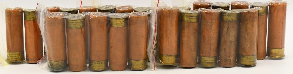 Approx 25 Rds Of Collector Winchester 12 Ga Paper: Approx 25 Rds Of Collector Winchester 12 Ga Paper Shotshells, Head Stamp Marked Winchester Ranger 12 Ga , Paper Hulls, Made In USA