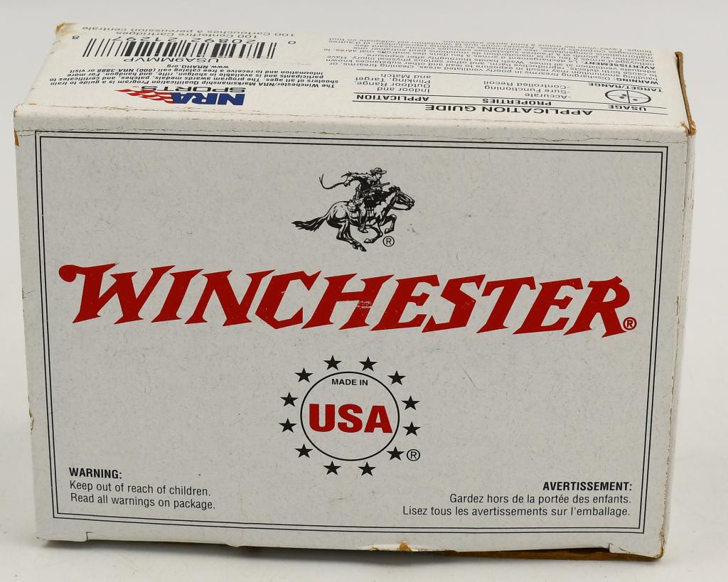 100 Rounds Of Winchester 9mm Luger Ammunition: 100 Rounds Of Winchester 9mm Luger Ammunition Winchester USA Ammunition 9mm Luger 115 Grain Full Metal Jacket Winchester USA ammunition was developed to provide excellent performance at an affordable 