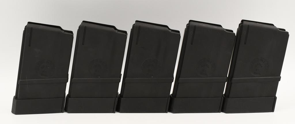 5 Wilson Master Molder AR-15 20 Round Magazines: 5 Wilson Master Molder AR-15 20 Round Magazines Law & Government Use Magazines, 20 Round Capacity, Made in USA