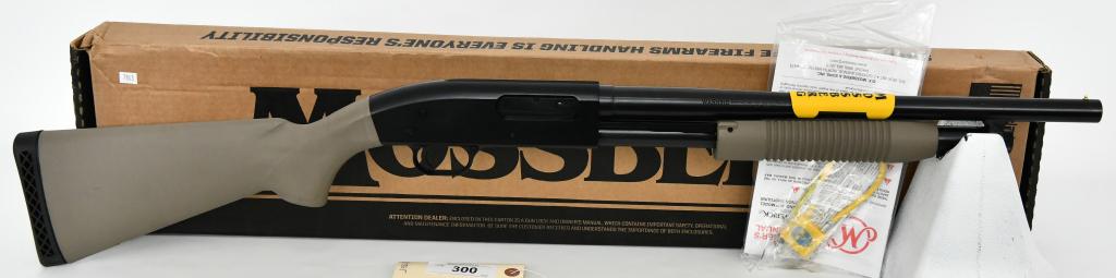 NEW Mossberg Maverick 88 Security Pump 12 Gauge: Up Next We Have a Brand New Mossberg Maverick 88 Security Pump Action Shotgun Chambered in 12 Gauge, 18.5" Barrel, 3" Chamber, 5 Rounds, Bead Sight, Synthetic Forend/Stock FDE, and Comes in The Factor