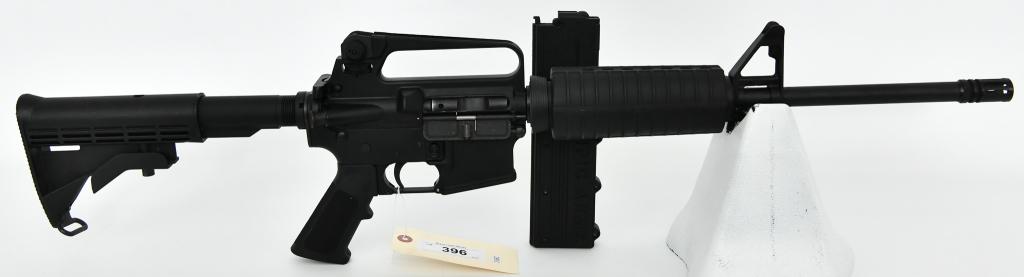 Olympic Arms MFR AR-15 Multi 2009 9MM: Up Next We Have an Olympic Arms MFR AR-15 Carbine Semi Auto Rifle Chambered in 9MM, It Comes With One Factory Olympic Arms Magazine, SS Barrel, Adjustible Stock, Carry Handle, A2 Front Sights with Bay