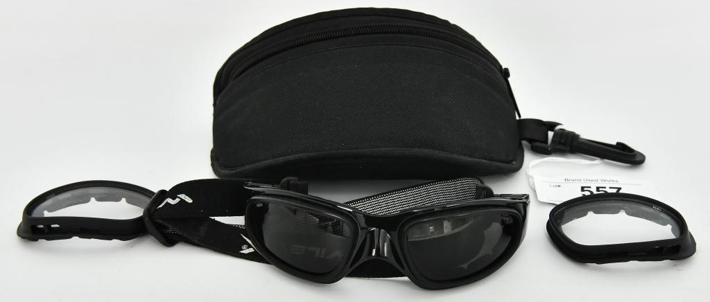 Wiley-X Adjustable Goggles With Extra Lens: Wiley-X Adjustable Goggles With Extra Lens, Comes With Changeable Lenses, Comes With Clear Lenses & Also Comes With Carry Case