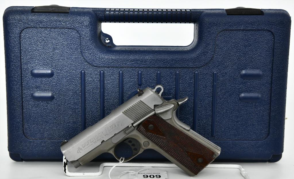 Colt Defender Plus Lightweight 1911 .45 ACP Pistol: Up Next We Have a Colt Defender Plus Lightweight 1911 90 Series Semi Auto Pistol Chambered in .45 ACP, Wood Diamond Grips, Overall in Good Pre-owned Condition and Comes in The Factory Hardcase. More F