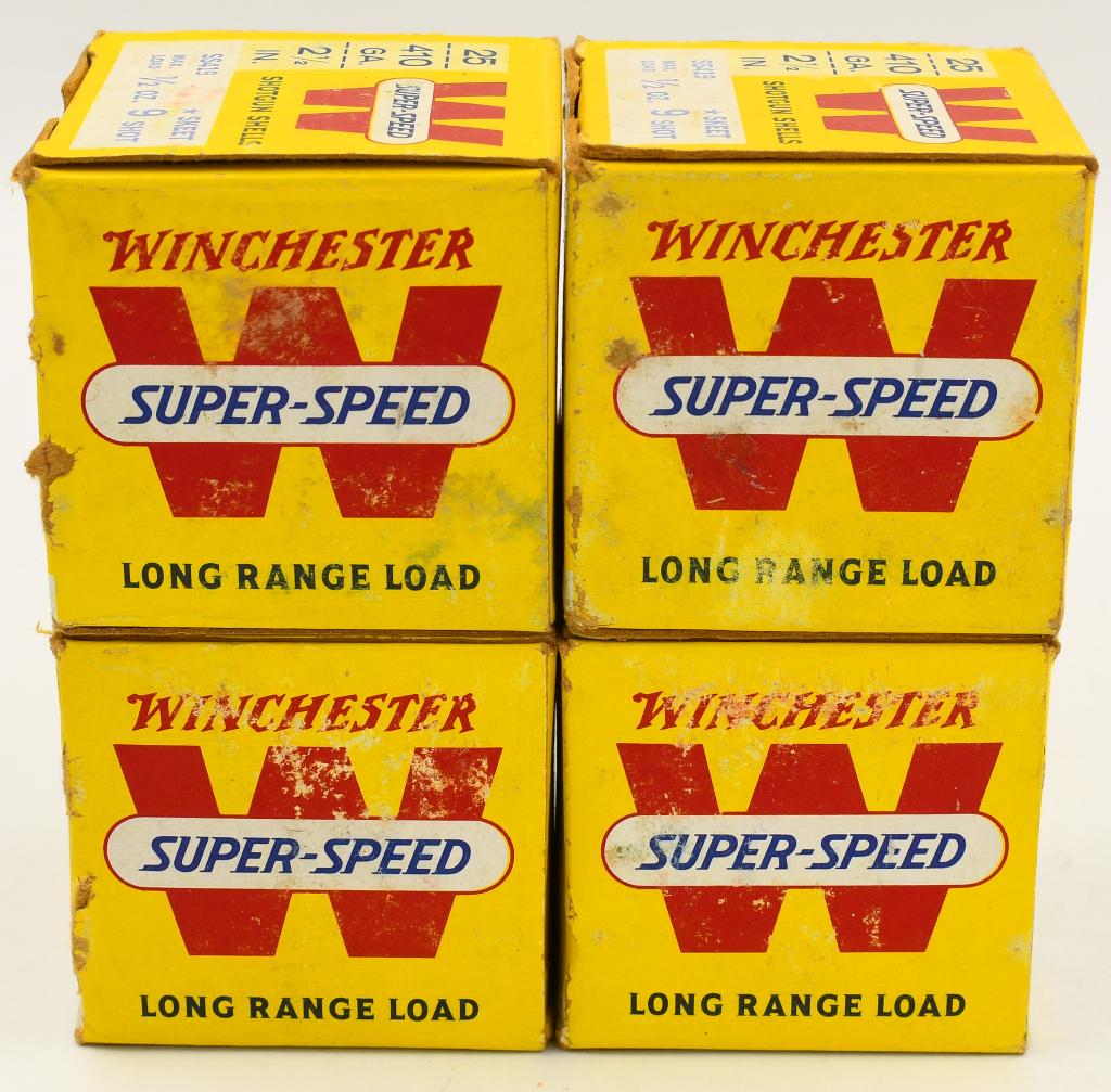 100 Rounds Of Winchester Super-Speed .410 Ga: 100 Rounds Of Winchester Super-Speed .410 Ga Shotshells, 2 1/2" 9 Shot Skeet Load Shotshells, Long Range Loads ,
